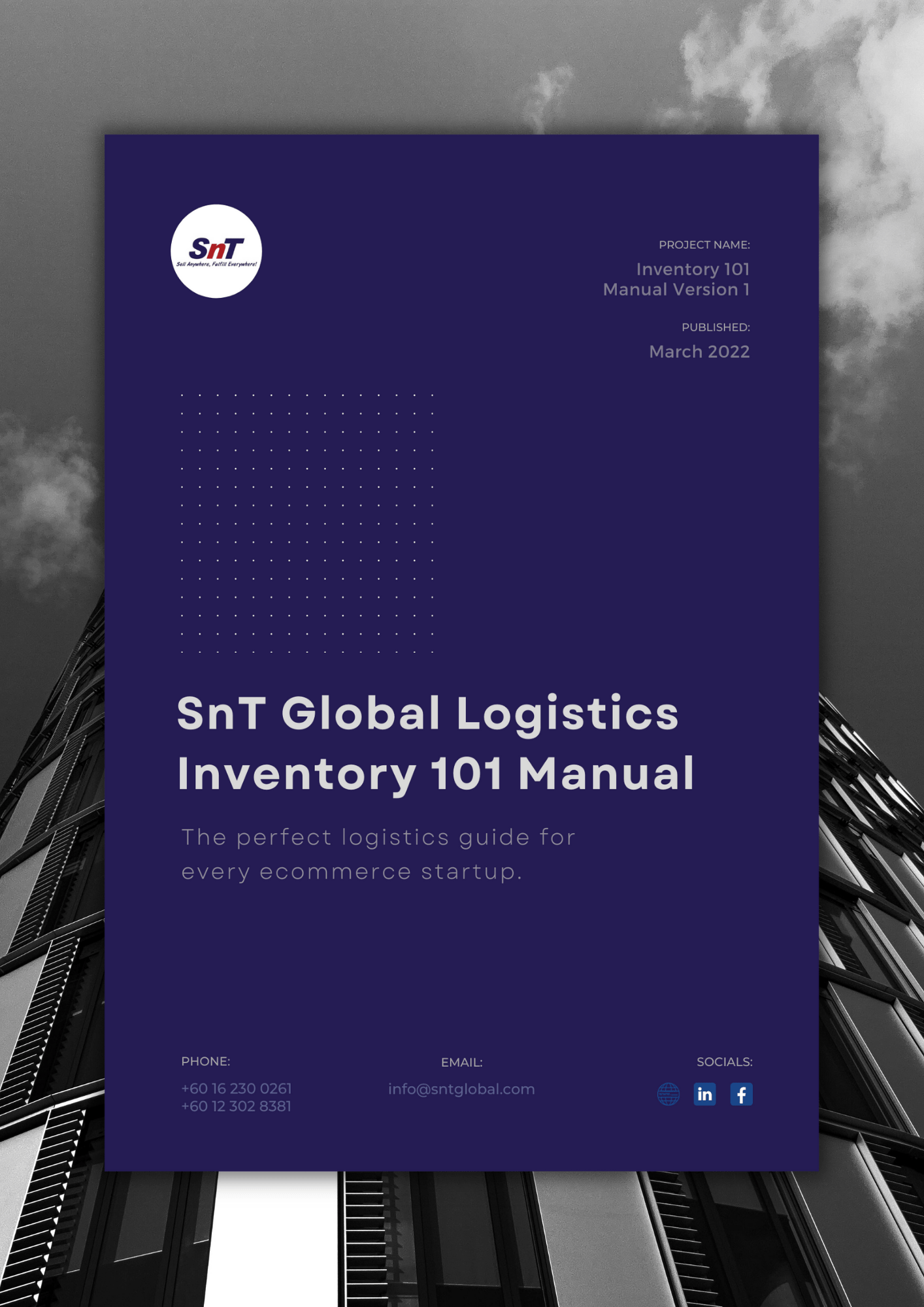 SnT Global Logistics Inventory Manual 101