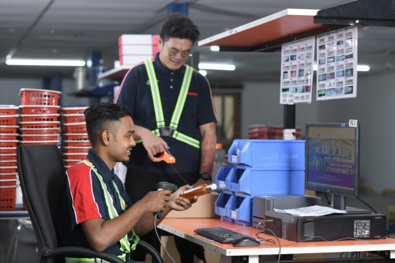 Ecommerce fulfillment center, warehousing, storage space