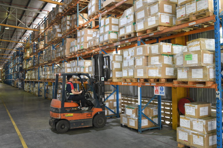 Ecommerce fulfillment center, warehousing, storage space